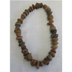 Pre-Columbian Clay Bead Necklace