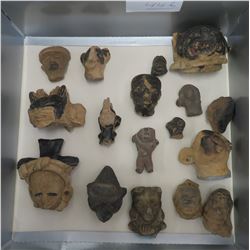 Pre-Columbian Black Head Collection