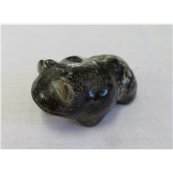 Chumash Effigy Frog w/Abalone