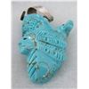 Image 8 : Triple Effigy Turquoise Carving