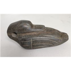 Olmec Effigy Duck w/Helm COA