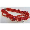 Image 11 : 5-Strand Coral Necklace