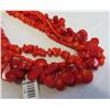 Image 12 : 5-Strand Coral Necklace
