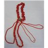 Image 3 : 5-Strand Coral Necklace