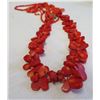 Image 8 : 5-Strand Coral Necklace