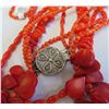 Image 9 : 5-Strand Coral Necklace