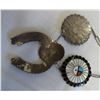 Image 9 : Zuni Inlaid Sun Face Necklace