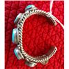 Image 12 : Navajo Sterling Silver & Turquoise Cuff