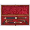 Image 1 : Merwin & Breg .32 Cased Pistol & Bowie Knife Set