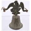 Image 2 : Antique Bronze Mexican Eagle Bell