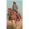Image 4 : Harold Lyon "Ride a Little Walk a Little" Painting