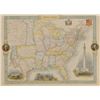 Image 2 : Map of United States & Texas Tallis Circa 1851