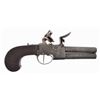 Image 1 : Flintlock Over/Under .44 Cal Pistol  Circa 1820