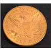 Image 2 : 1898 US $10 Gold Coin