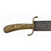 Image 2 : American Collins Hunting Bowie Knife Late 19th C.