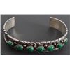 Image 1 : Sterling Silver Indian Malachite Bracelet