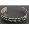 Image 2 : Sterling Silver Indian Malachite Bracelet