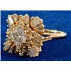 Image 1 : 14kt Yellow Gold Diamond Ring