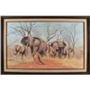 Image 1 : Martin Koch "Elephants of South Africa" Painting