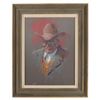 Image 1 : Ben Konis "His Sunday best" Pastel Painting