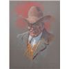 Image 2 : Ben Konis "His Sunday best" Pastel Painting