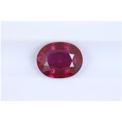 2.27ct Ruby Oval cut