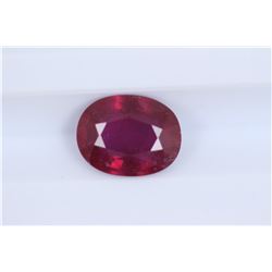 2.31ct Ruby Oval cut
