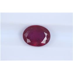 2.31ct Ruby Oval cut