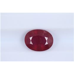 1.88ct Ruby Oval cut