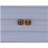 Image 1 : 1.39ct Yellow Tourmaline match pair Cushion cut