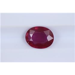 1.99ct Ruby Oval cut