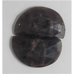 40.25ct GIA Approved Sapphire Slice  Fancy cut