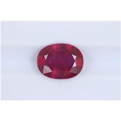 2.4ct Ruby Oval cut