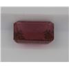 Image 2 : 2ct Dark pink Tourmaline Rectangle cut