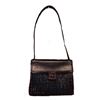 Image 1 : Chanel Black Wicker Rattan and Leather Shoulder Bag