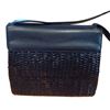 Image 2 : Chanel Black Wicker Rattan and Leather Shoulder Bag