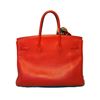 Image 3 : Hermes Rouge Vif 35cm Clemence Birkin Bag