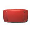 Image 4 : Hermes Rouge Vif 35cm Clemence Birkin Bag