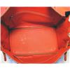 Image 5 : Hermes Rouge Vif 35cm Clemence Birkin Bag