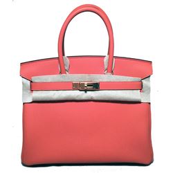 NEW-NWOT Hermes 30cm Feu Togo Leather Birkin Bag