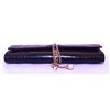 Image 6 : Chanel Black Alligator Clutch With Chain Wrap and Pearl Detail