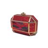 Image 1 : Judith Leiber Vintage Red Swarovski Crystal Minaudiere