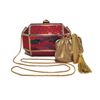 Image 8 : Judith Leiber Vintage Red Swarovski Crystal Minaudiere
