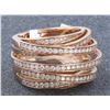 Image 4 : 14K ROSE GOLD DIAMOND RING:14.83 GRAMS/DIAMOND:1.35CT/#R8011