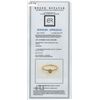 Image 3 : 0.17CT NATURAL DIAMOND 14K ROSE GOLD RING