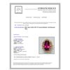 Image 3 : 4.25CT NATURAL RUBELLITE 18K ROSE GOLD  RING