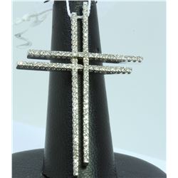 14K WHITE GOLD PENDANT 11.47GRAM DIAMOND 1.05CT