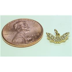 14K Gold Pendant 0.52g/Diamond 0.1ct