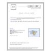 Image 4 : 18K WHITYE AND YELLOW GOLD DIAMOND RING:4.96 GRAMS/DIAMOND:0.84ct