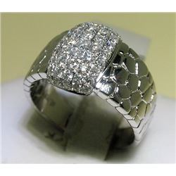 0.80ct Diamond 14K White Gold 6.61gm Ring